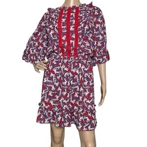 Happy X Nature Kate Hudson butterfly dress NWT medium